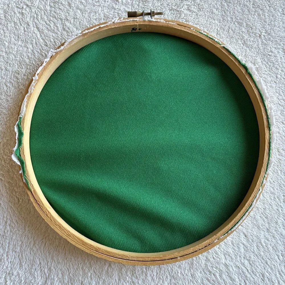 Vintage Lace Doily Christmas Tree Embroidery Hoop Wall‎ Decor cottagecore